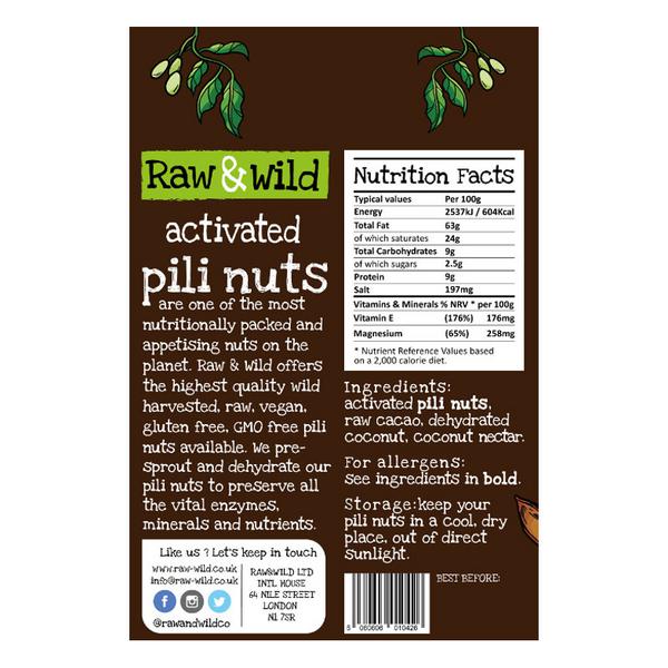  Activated Pili Nuts Raw Chocolate & Coconut image 2