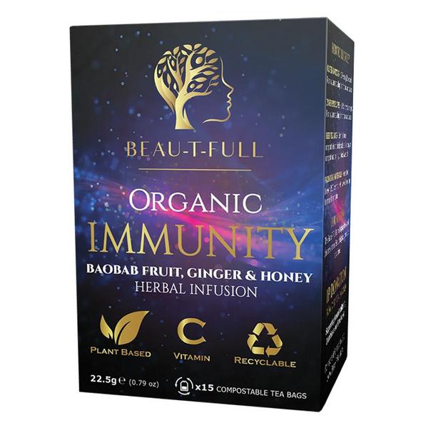 Immunity Baobab Fruit Ginger & Honey Organic Tea ORGANIC