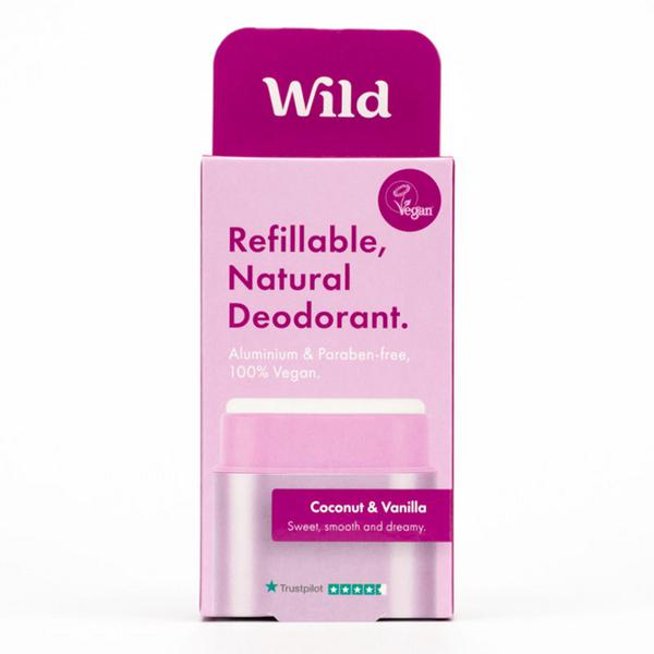  Stick Deodorant Coconut & Vanilla and Purple Case