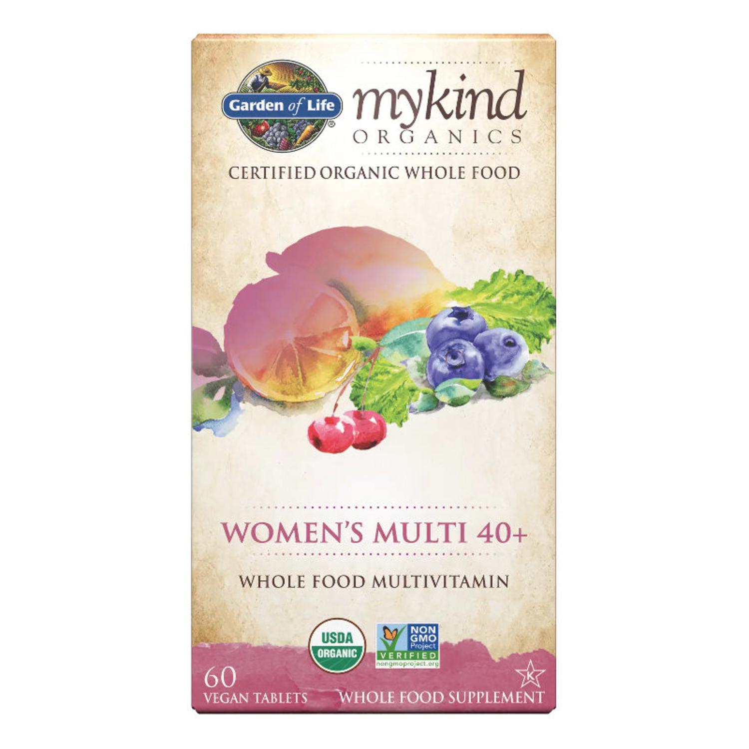 mykind ORGANICS mykind ORGANICS Women's 40+ Multivitamin in 60tabs from ...