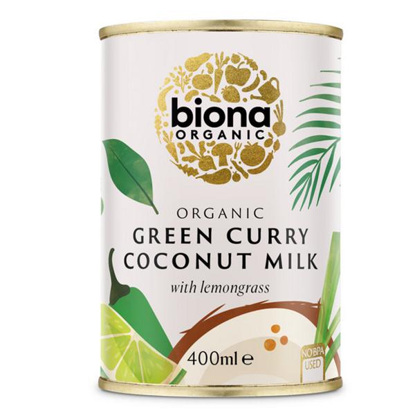  Green Curry Coconut Milk With Lemongrass ORGANIC