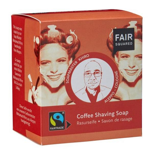  Coffee Shaving Soap + Cotton Bag
