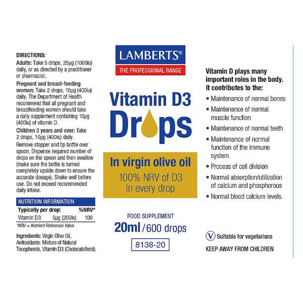  Vitamin D3 Drops image 2