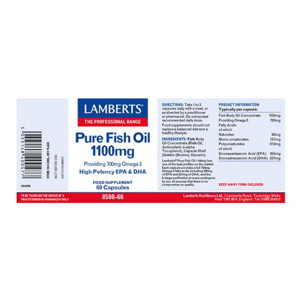  Pure Fish Oil 1100mg image 2