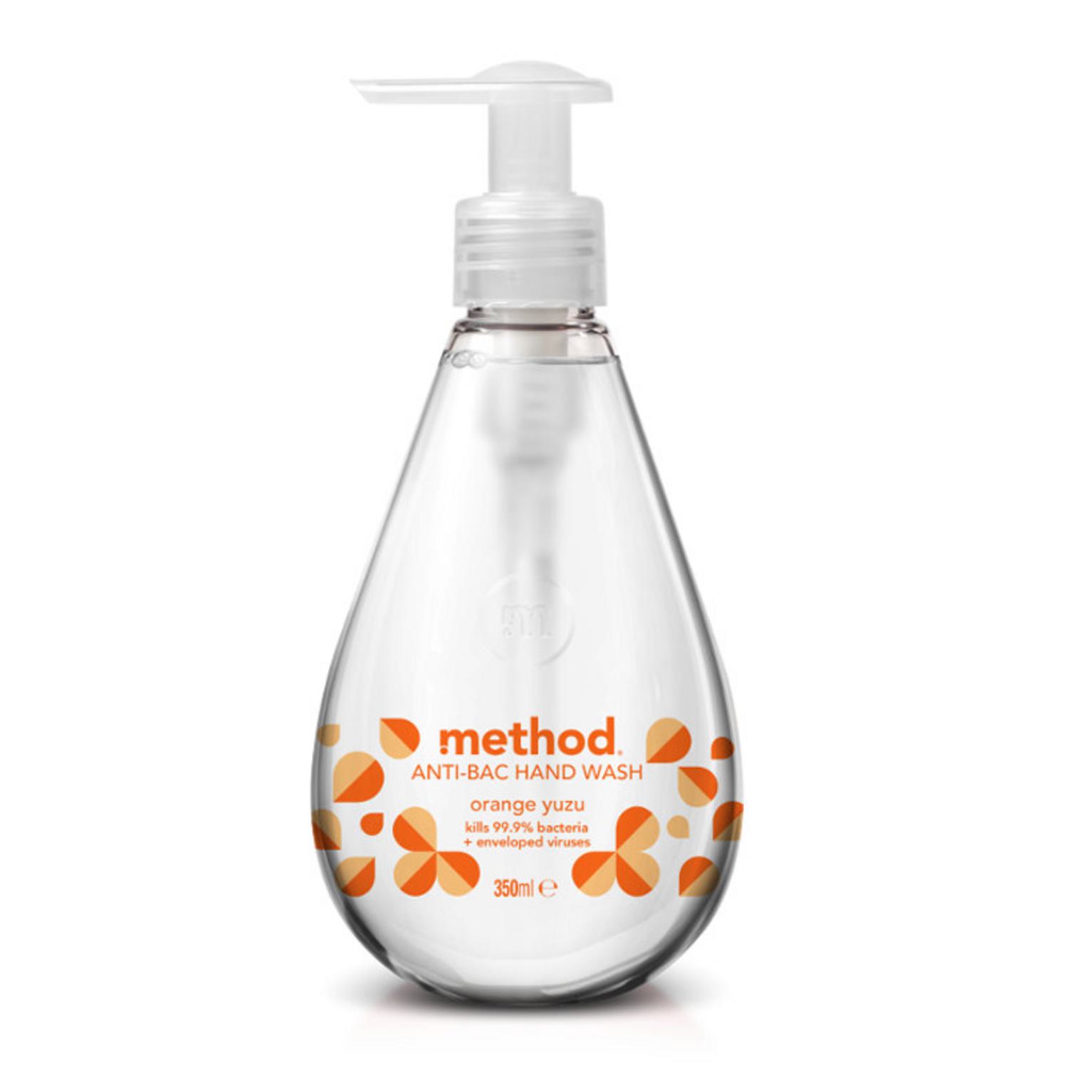 Orange Yuzu Antibacterial Hand Wash in 350ml from Method