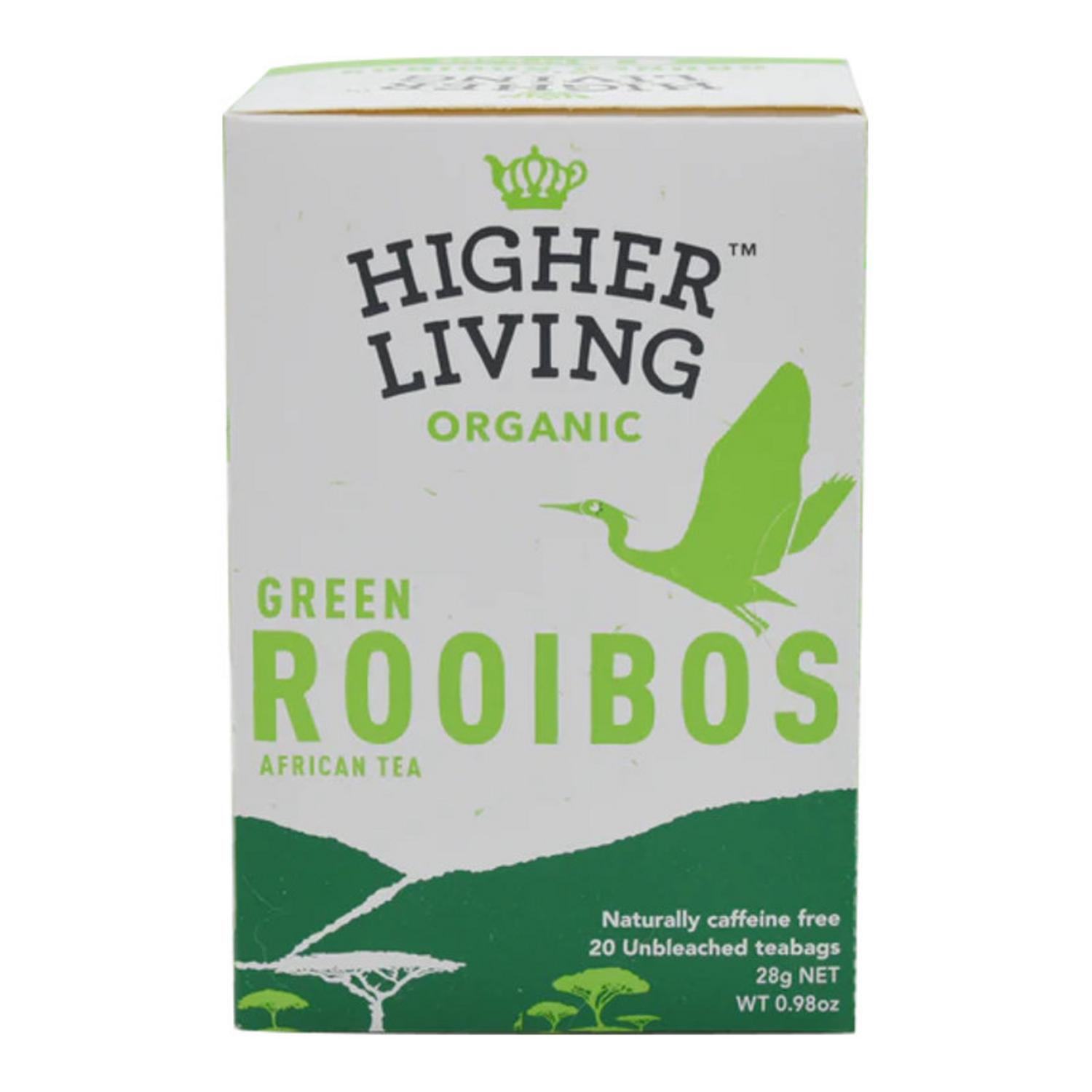 Organic Green Rooibos Tea in 20bags from Higher Living
