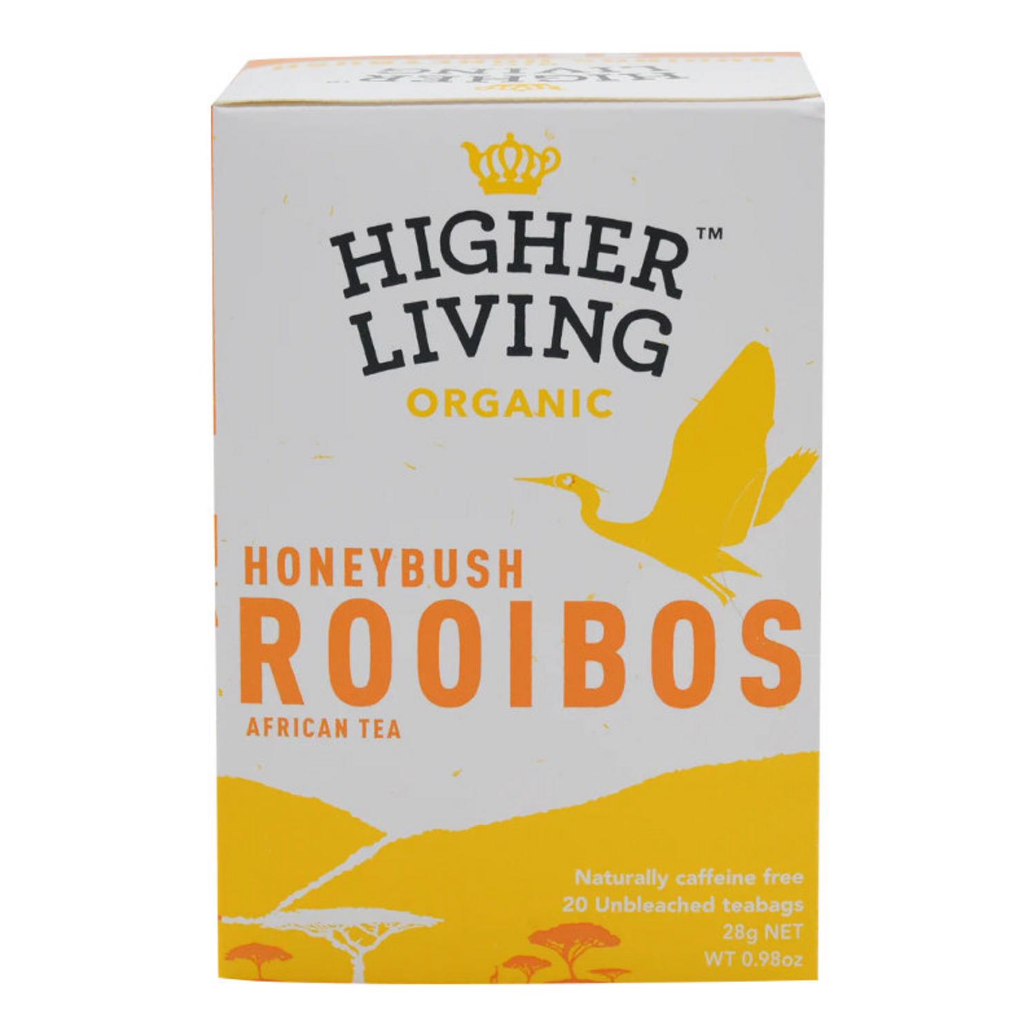 Organic Rooibos Honeybush Tea in 20bags from Higher Living