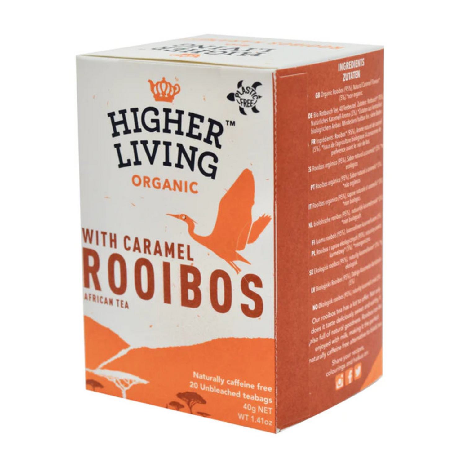 Organic Rooibos with Caramel Tea in 20bags from Higher Living
