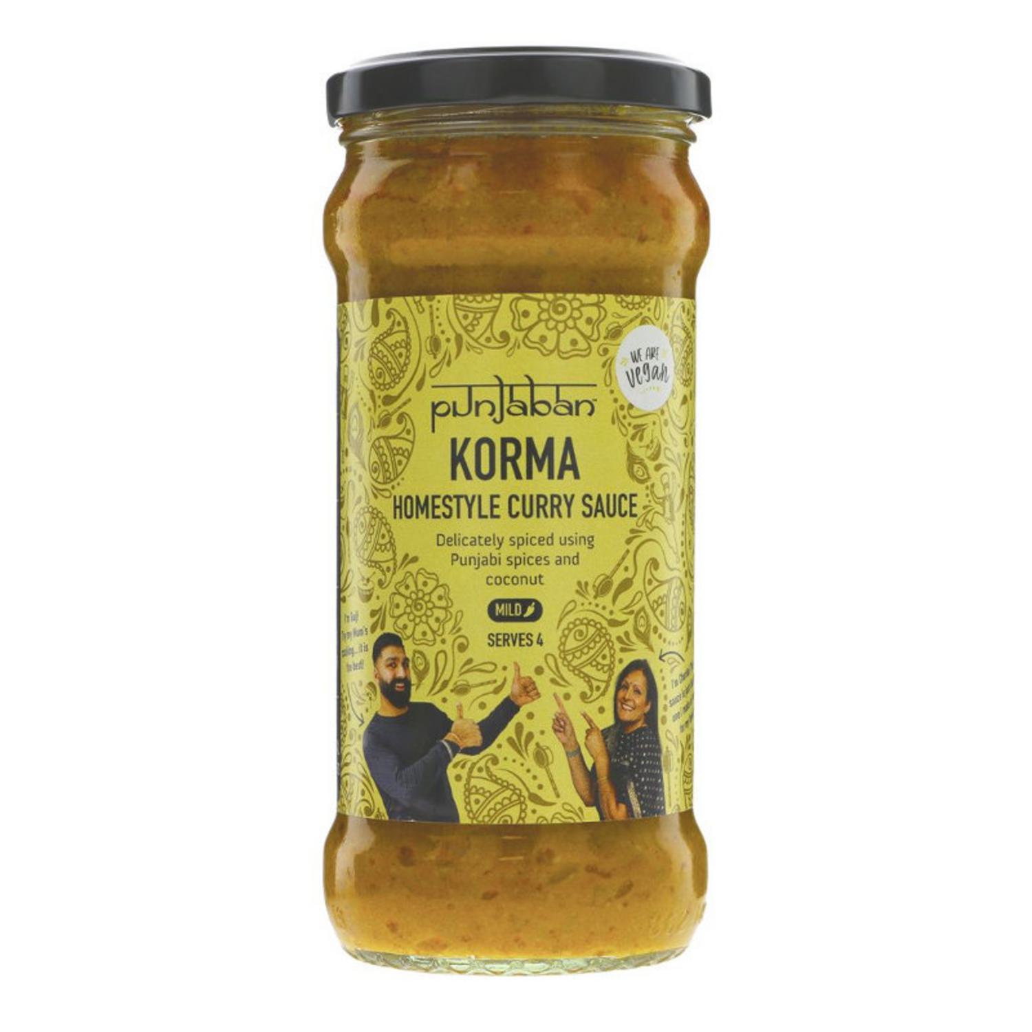 Korma Curry Sauce in 350g from Punjaban