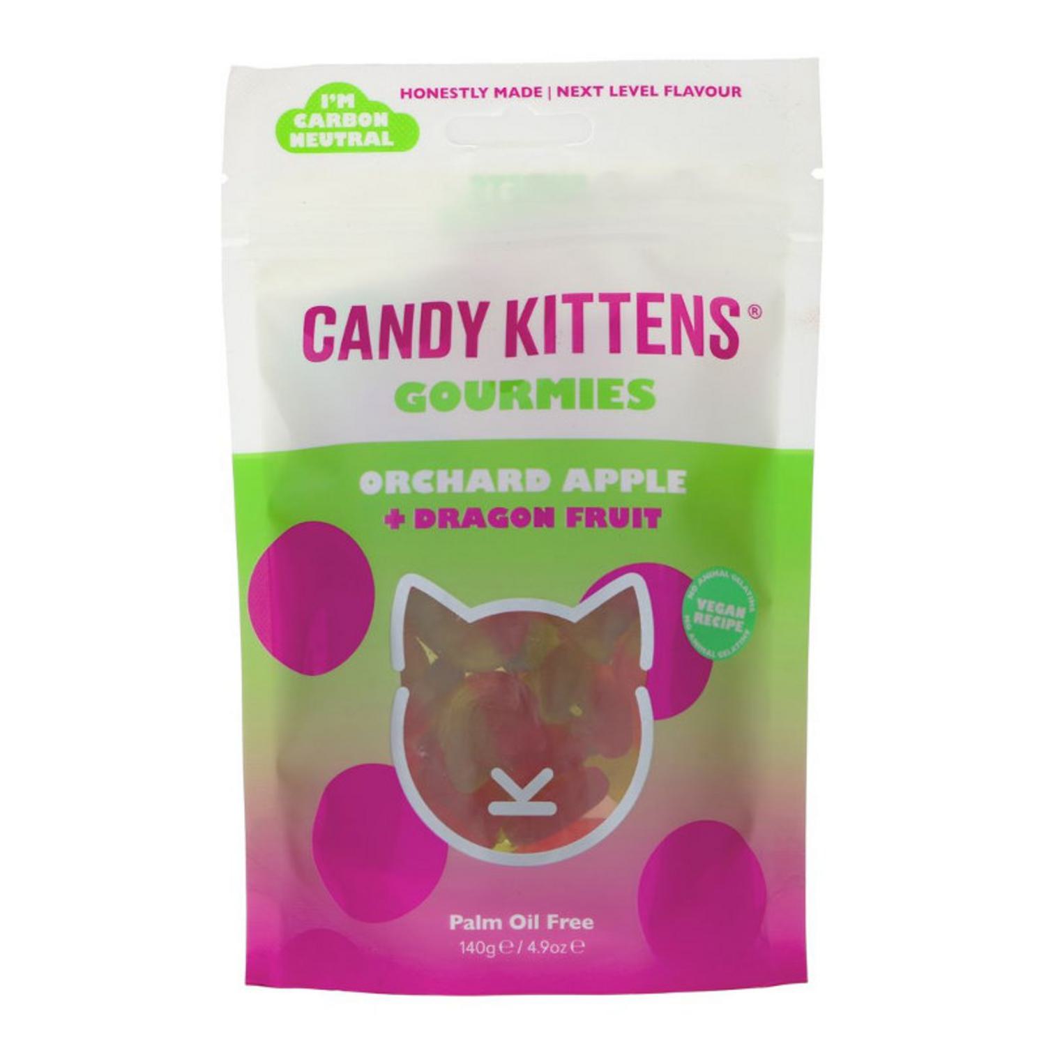Orchard Apple and Dragon Fruit Gourmies in 140g from Candy Kittens