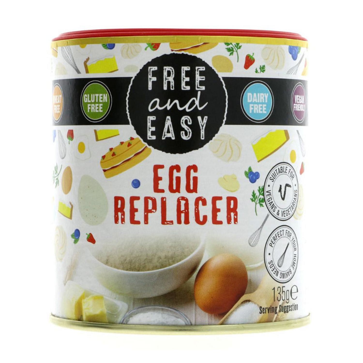 Egg Replacer in 135g from Free and Easy