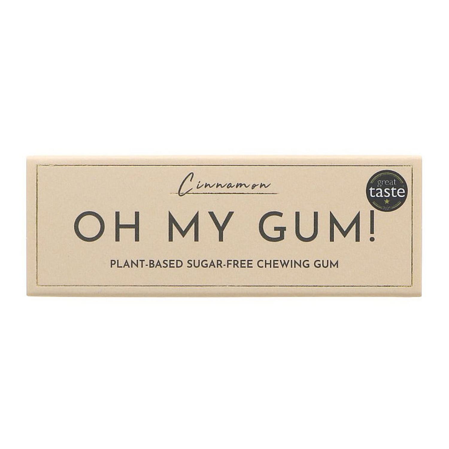 Cinnamon Plant Based Chewing Gum in 19g from OH MY GUM!