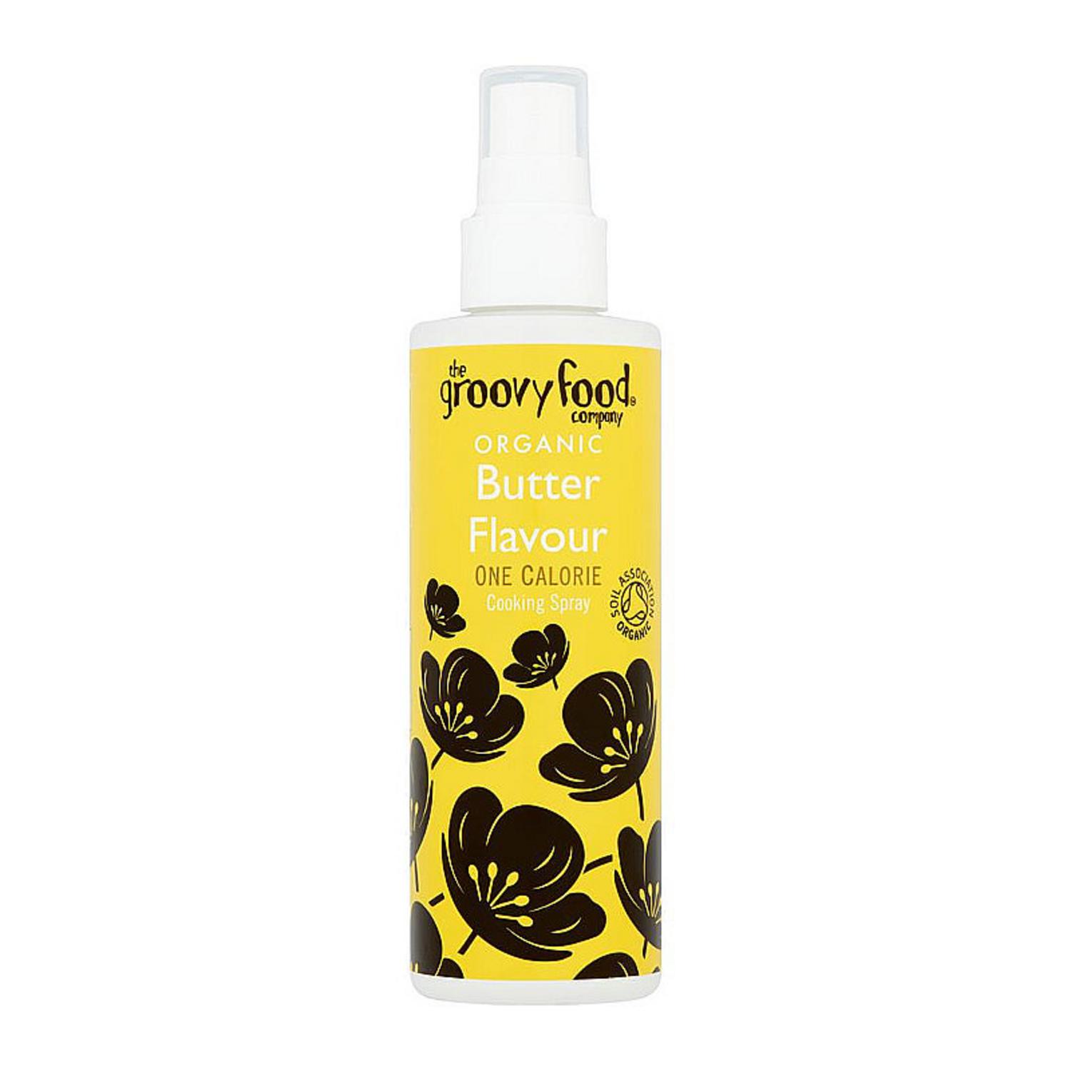 Organic Cooking Spray Butter Flavour in 190ml from The Groovy Food Company