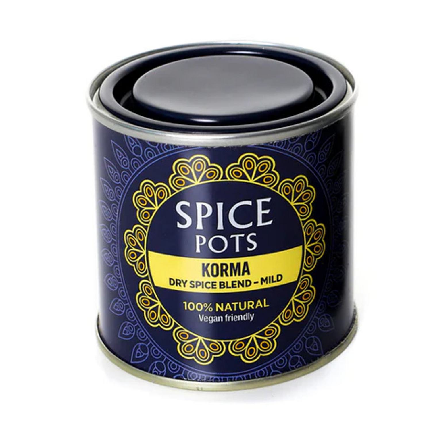 Mild Korma Spice Blend in 80g from Spice Pots