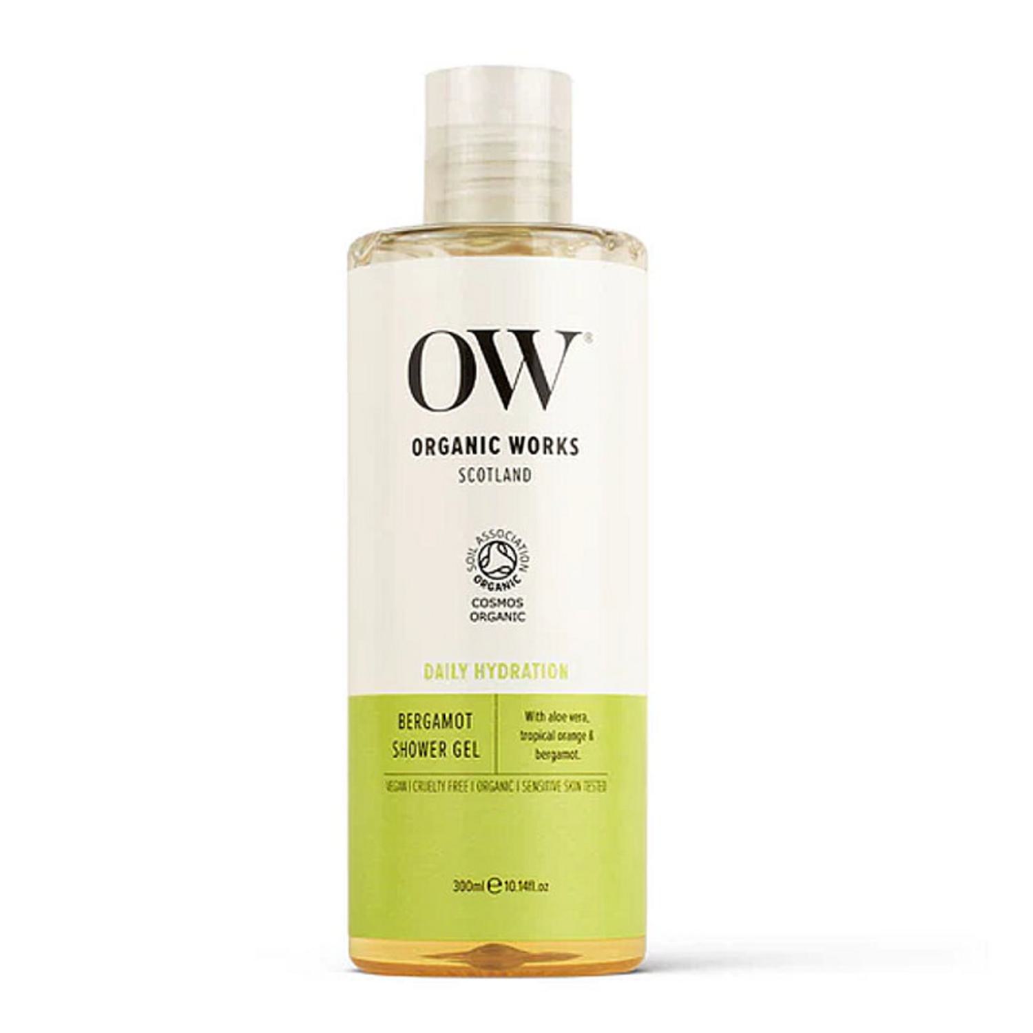 Organic Bergamot Shower Gel in 300ml from Organic Works