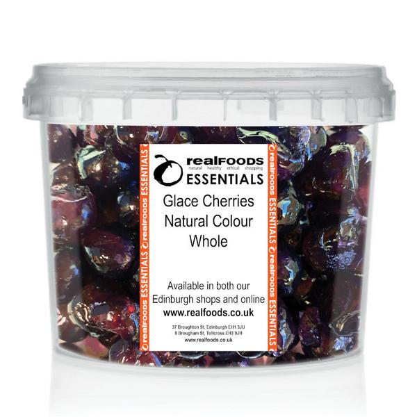 Red Glace Cherries Natural Colour Whole 