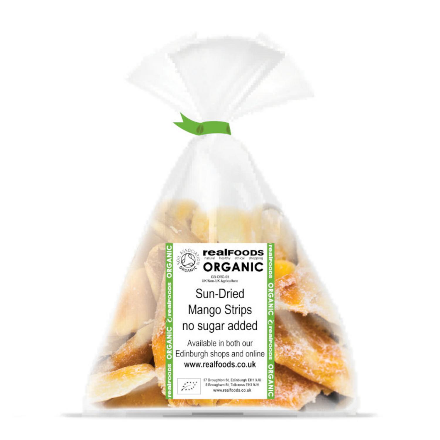 Mango Slices Sun-Dried no sugar added, ORGANIC