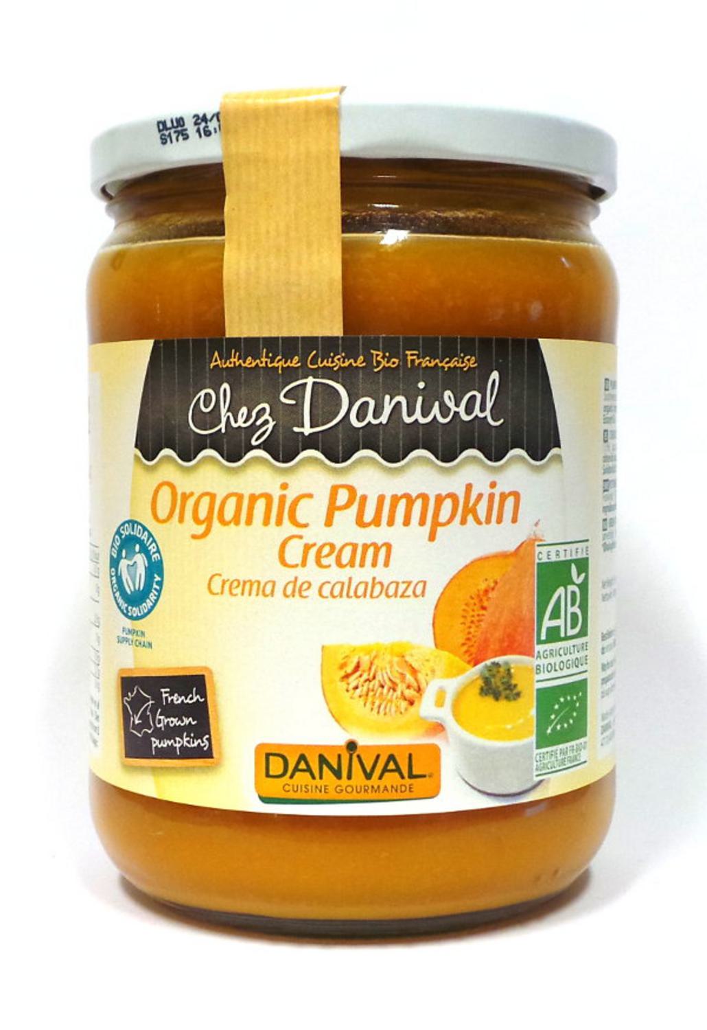 Download Organic Pumpkin Puree in 500g jar from Danival Yellowimages Mockups