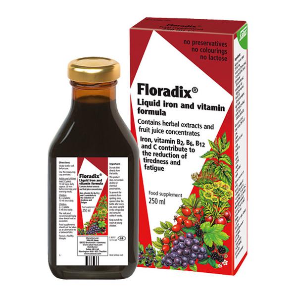 Floradix Liquid Iron Formula Supplement 