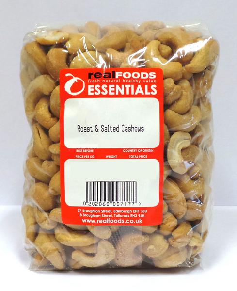 Roasted & Salted Cashew Nuts 