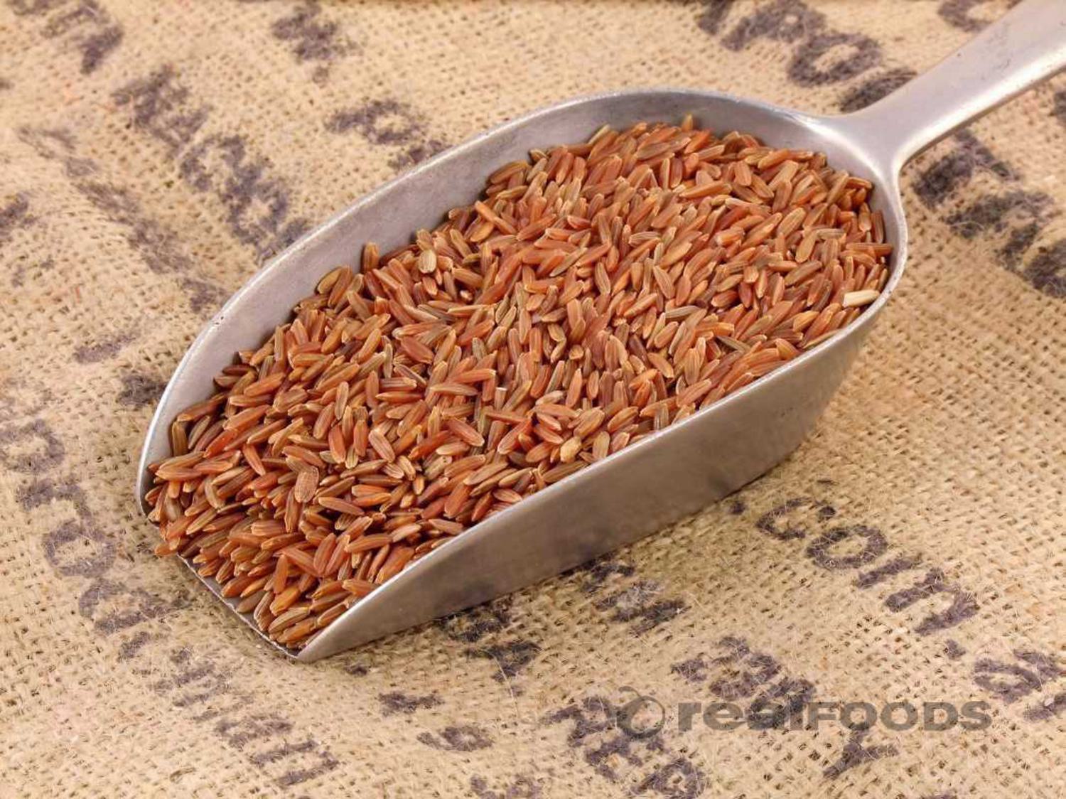 Organic Camargue Red Rice 1kg - Wholegrain, Gluten-Free, Rich In Antioxidants By Manor Springs