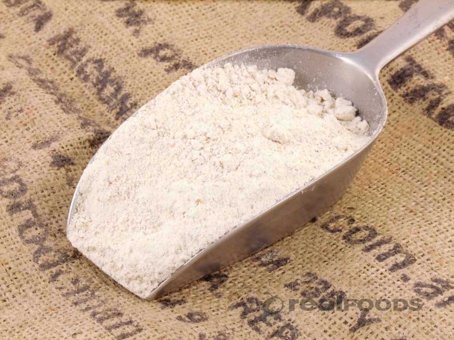 stoneground organic wholemeal flour