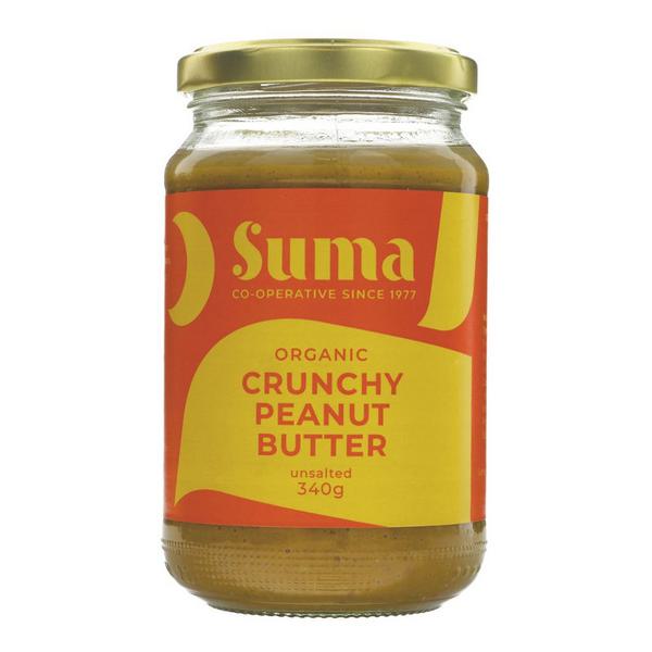 Crunchy Peanut Butter no added salt, ORGANIC