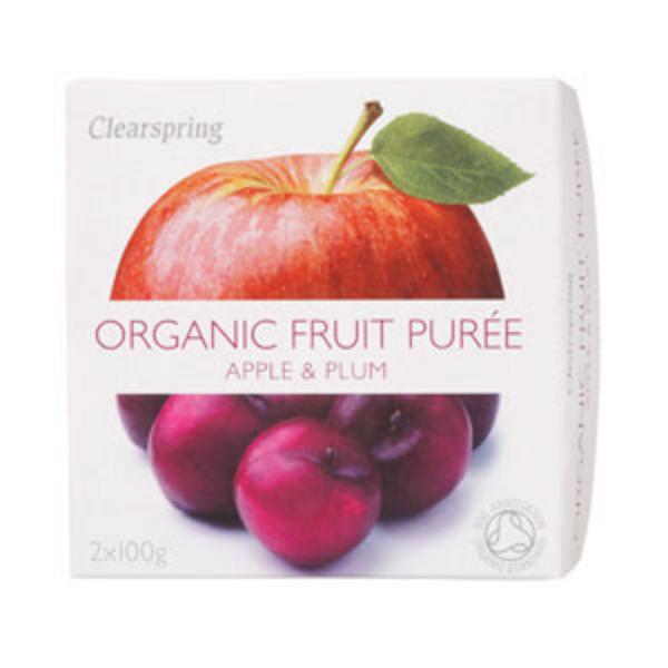 Apple & Plum Puree no added sugar, ORGANIC