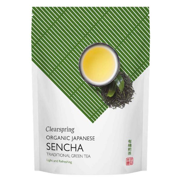 Green Sencha Tea Leaves Loose Vegan, ORGANIC