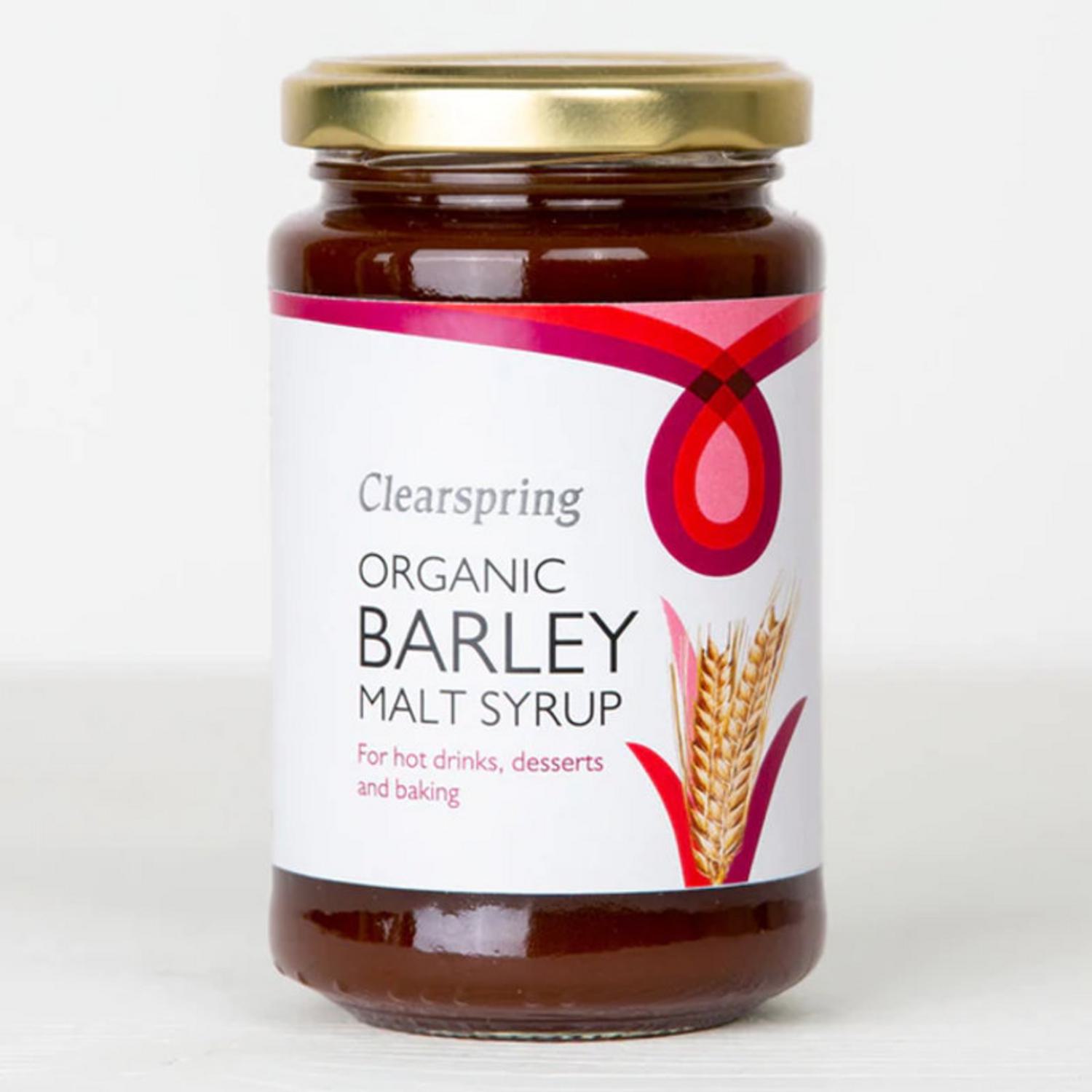 Organic Barley Malt Syrup in 300g jar from Clearspring