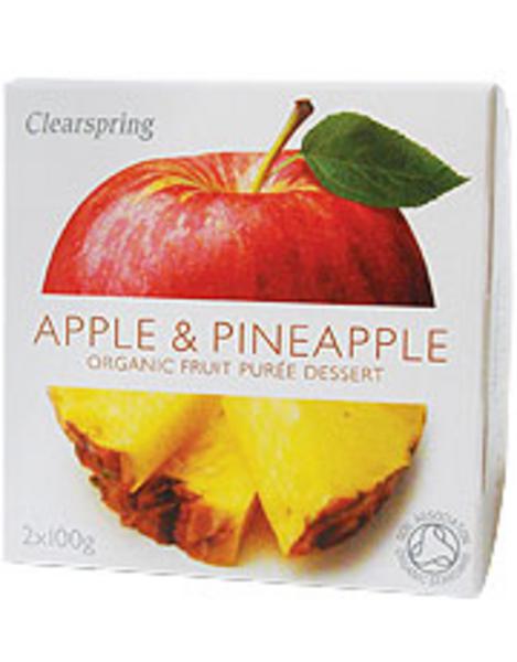 Apple & Pineapple Puree no added sugar, ORGANIC