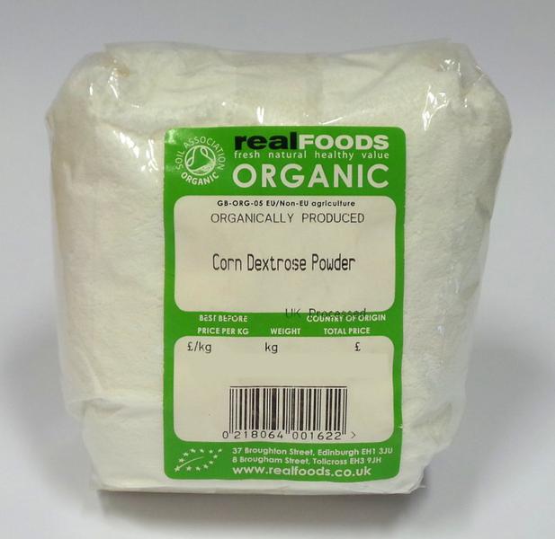 Corn Glucose / Dextrose Powder ORGANIC