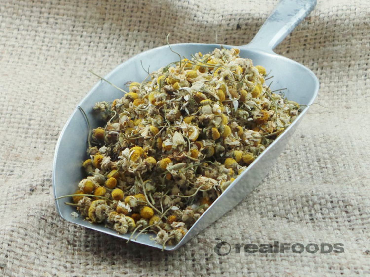 Chamomile Flowers Herb Tea From Real Foods Buy Bulk Wholesale Online