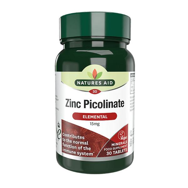 Mineral Zinc 15mg Picolinate elemental Vegan