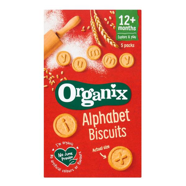 Alphabet Biscuits Baby Food no added salt, ORGANIC