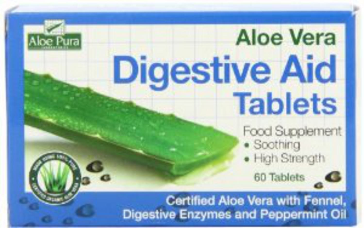 Aloe Vera Digestive Aid in 30tabs from Aloe Pura