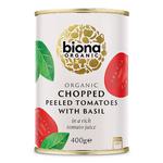 Picture of  Organic Chopped Tomatoes with Basil
