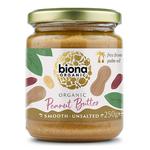 Picture of  Organic Unsalted Smooth Peanut Butter