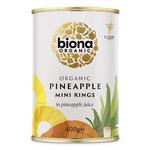Picture of  Mini Pineapple Rings in Juice ORGANIC