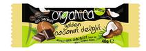 Picture of  Golden Coconut & Dark Chocolate Snackbar Vegan, ORGANIC