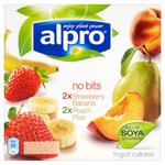 Picture of No Bits Fruity Soya Yoghurt ORGANIC