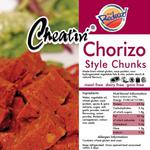 Picture of Cheatin' Chorizo Style Chunks Meat Substitute dairy free, Vegan