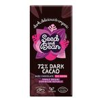 Picture of Dark Chocolate Dominican 72% dairy free, Vegan, FairTrade, ORGANIC