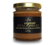 Picture of Vitacomplex Honey With Royal Jelly,Propolis & Pollen ORGANIC
