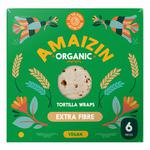 Picture of  Extra Fibre Tortilla Wrap ORGANIC