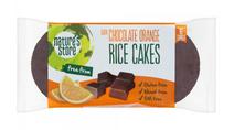 Picture of Dark Chocolate & Orange Rice Cakes Gluten Free, wheat free
