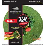 Picture of Kale Raw Wraps Vegan