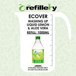 Picture of Lemon & Aloe Vera Washing Up Liquid Tollcross Refillery 