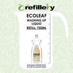 Picture of Ecoleaf Washing Up Liquid Tollcross Refillery 