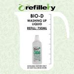 Picture of Bio-D Washing Up Liquid Tollcross Refillery 